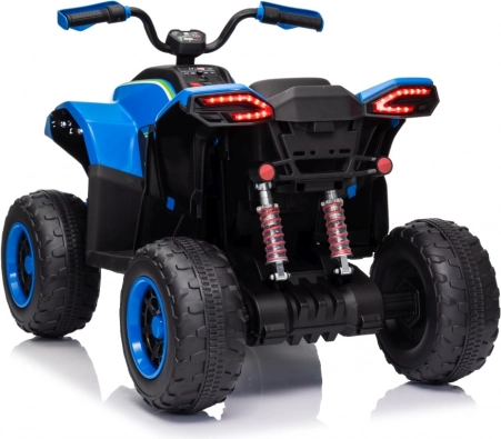 Jeżdżący czterokołowiec Fast Wheel niebieski