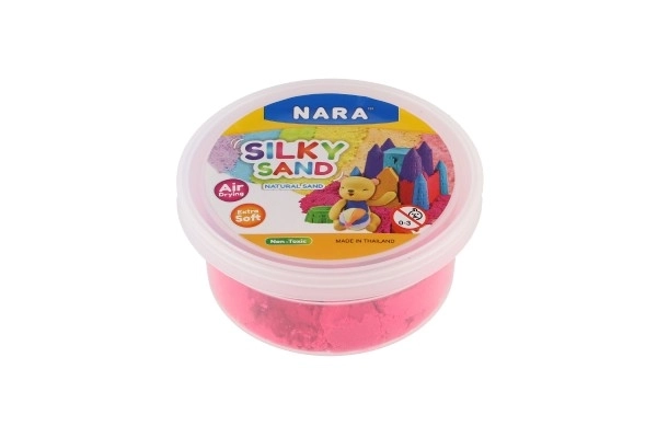 Kreatywny kolorowy piasek Nara Silky Sand w pudełku
