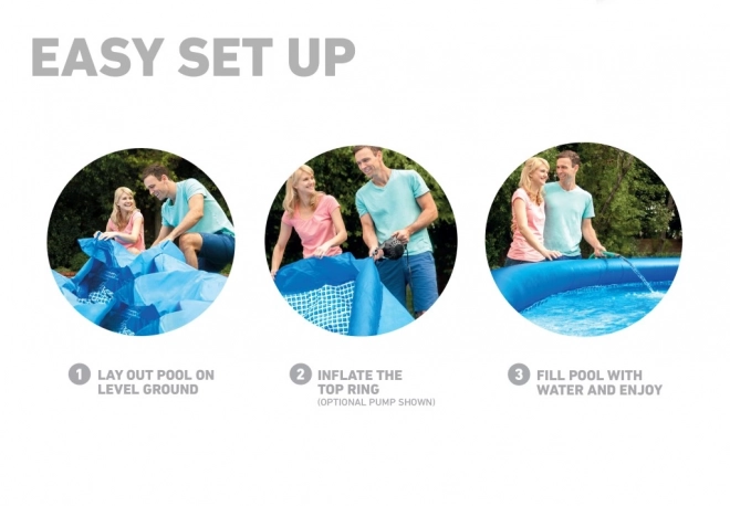 Basen dmuchany Intex Easy Set 244x61 cm