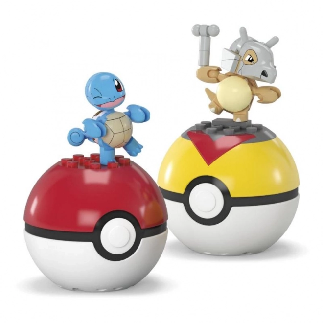 Mega Pokemon kostki 45 sztuk Squirtle i Cubone