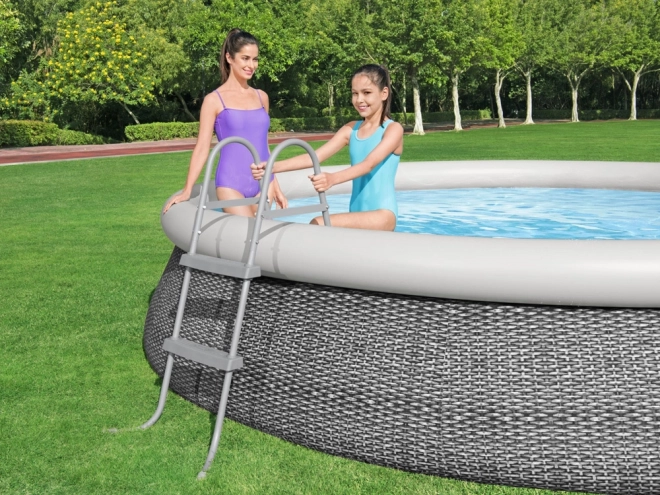 Bestway metalowa drabina do basenu 84 cm