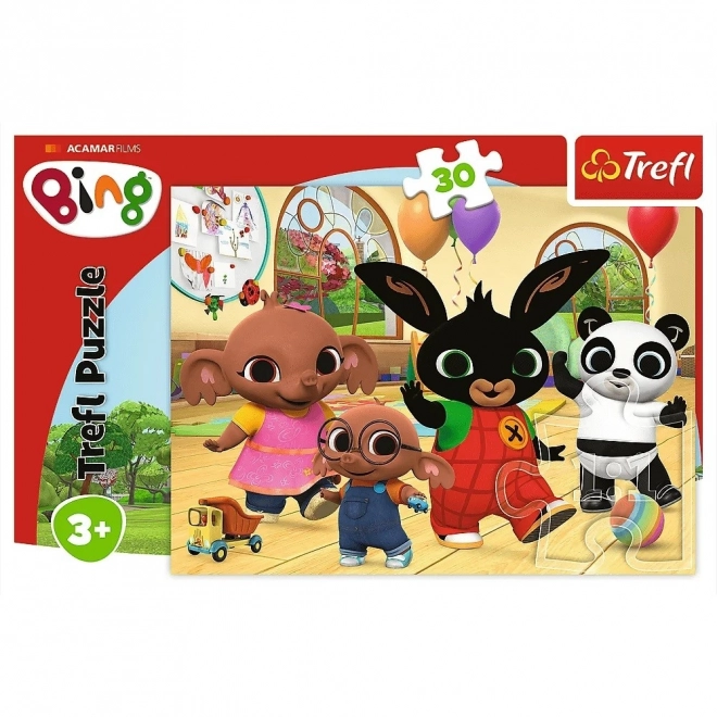 TREFL Puzzle Bing: Impreza 30 elementów