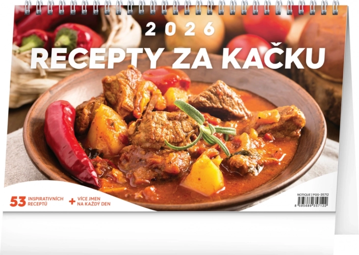 Kalendarz biurkowy Przepisy za grosik 2026