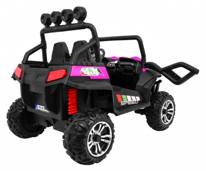 Dziecięce terenowe auto Grand Buggy 4x4 Różowe z pilotem