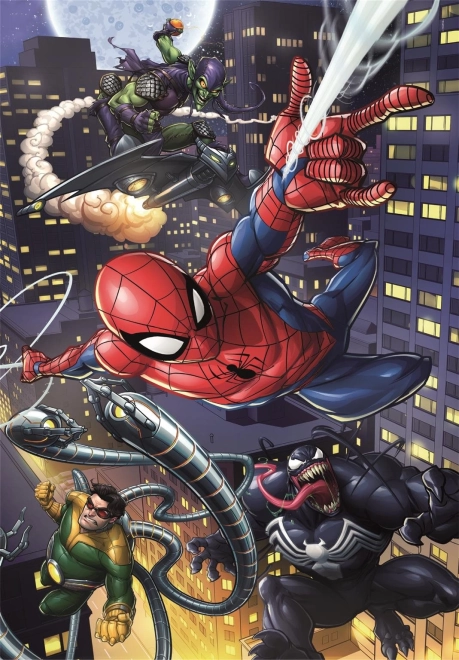 Puzzle 180 elementów SPIDERMAN