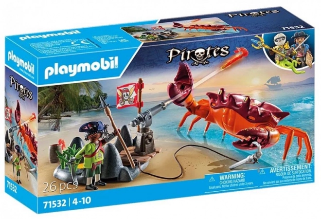 Playmobil Piraci: Bitwa z olbrzymim krabem