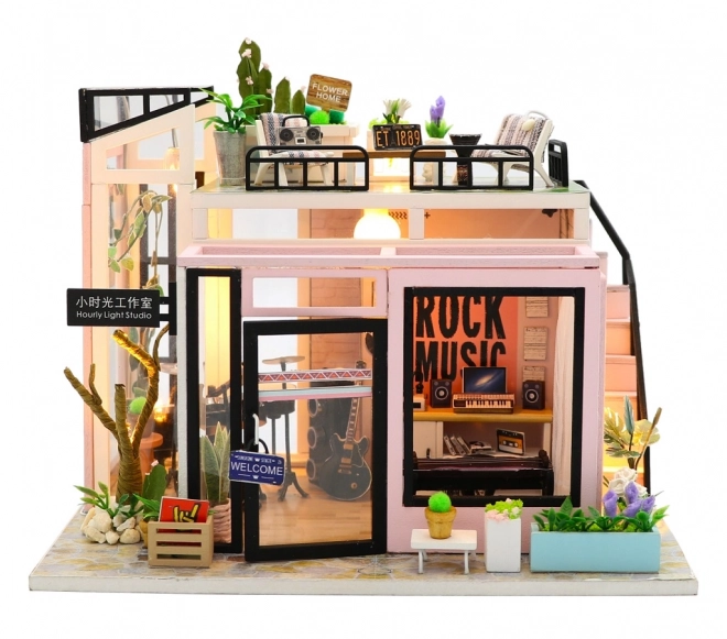 Dwadzieścia miniatur domku Studio Houguang