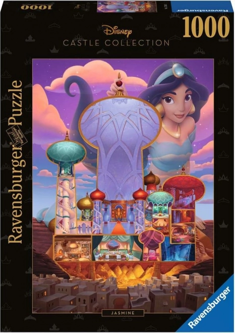 Puzzle 1000 elementów Disney z Jasminą