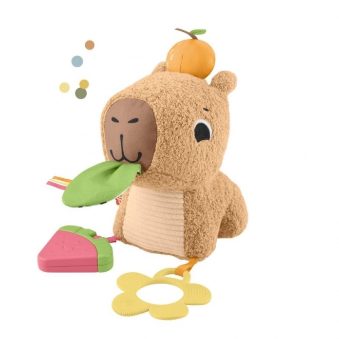 Fisher-Price pluszowa zabawka kapibara z akcesoriami