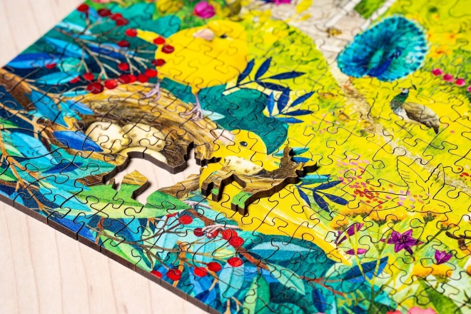 Drewniane puzzle Dziki ogród 500 części