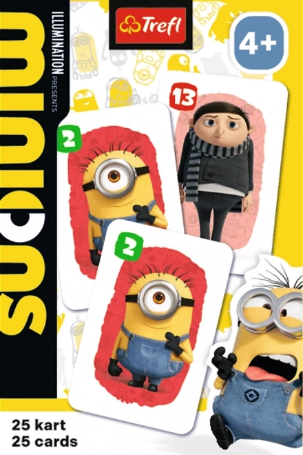 Dziecięca gra karciana Czarny Piotruś Minionki