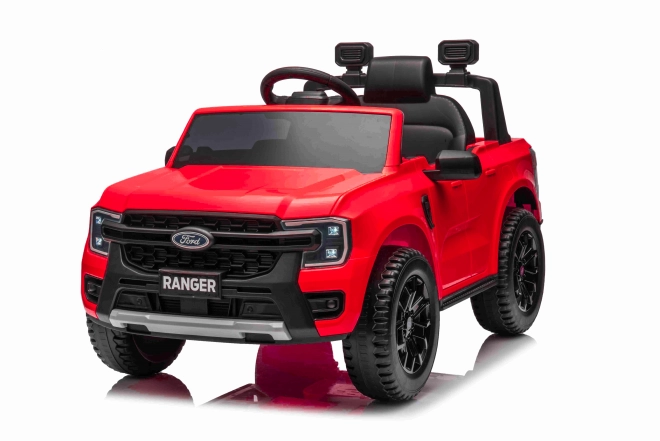 Dziecięcy elektryczny samochodzik Ford Ranger czerwony