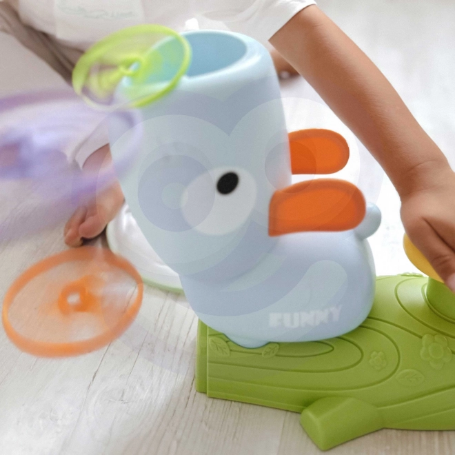Woopie Gra Zręczności Złap Frisbee Wyrzutnia dysków