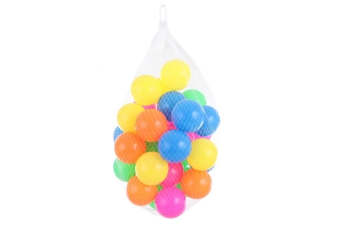 Piłeczki 6 cm w siatce 30 sztuk