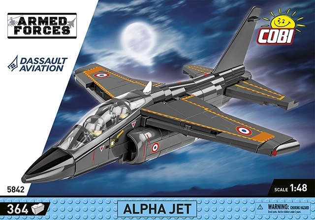 Siły Zbrojne Alpha Jet - Zestaw konstrukcyjny 364 elementy