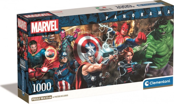 Panorama Puzzle Avengers 1000 Kawałków