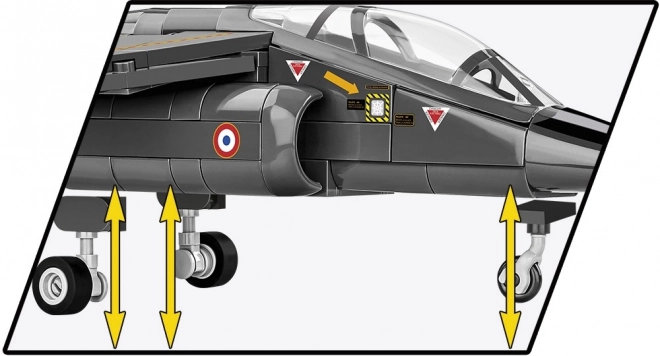 Siły Zbrojne Alpha Jet - Zestaw konstrukcyjny 364 elementy