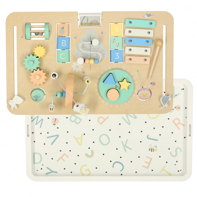 Drewniany Stolik Montessori dla Dzieci Lulilo