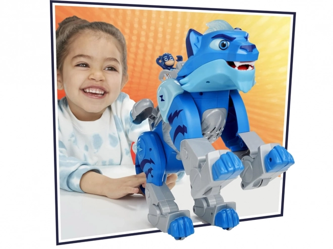 PJMasks ryczący odważny kot z figurką