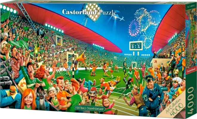 Puzzle Castorland Art Collection: Mistrzostwa Piłki Nożnej 4000 elementów