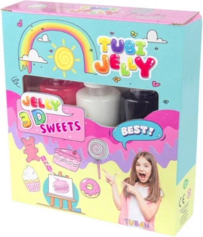 Zestaw Tubi Jelly 3 kolory – słodkości