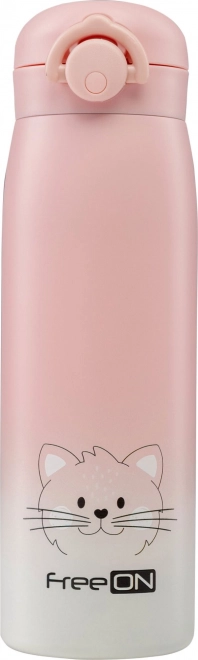 Termos FreeON różowy 480 ml