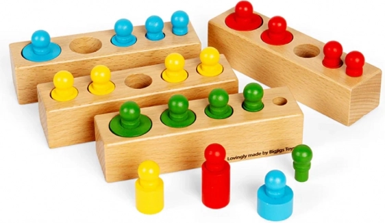 Bigjigs Toys Drewniana Układanka Edukacyjna