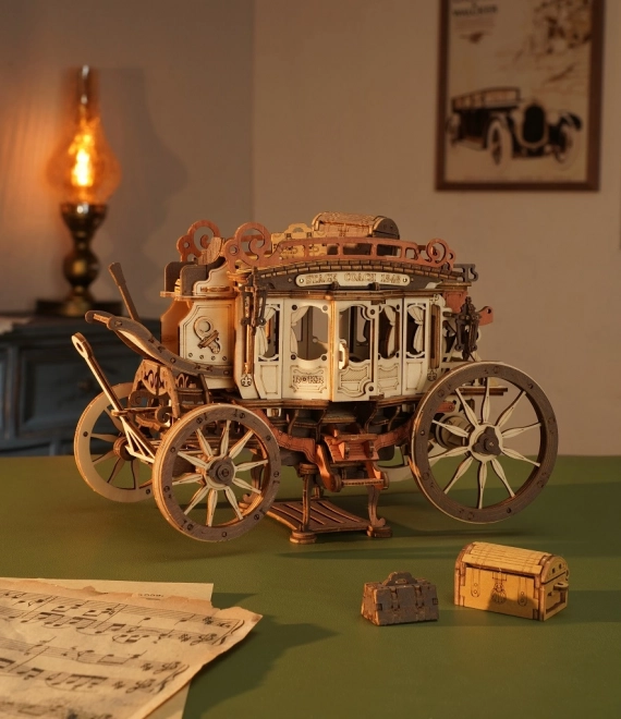RoboTime 3D układanka pozytywki Diligencja