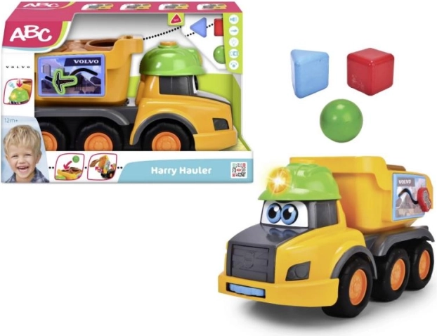 Dziecięca ciężarówka Volvo Harry z klockami