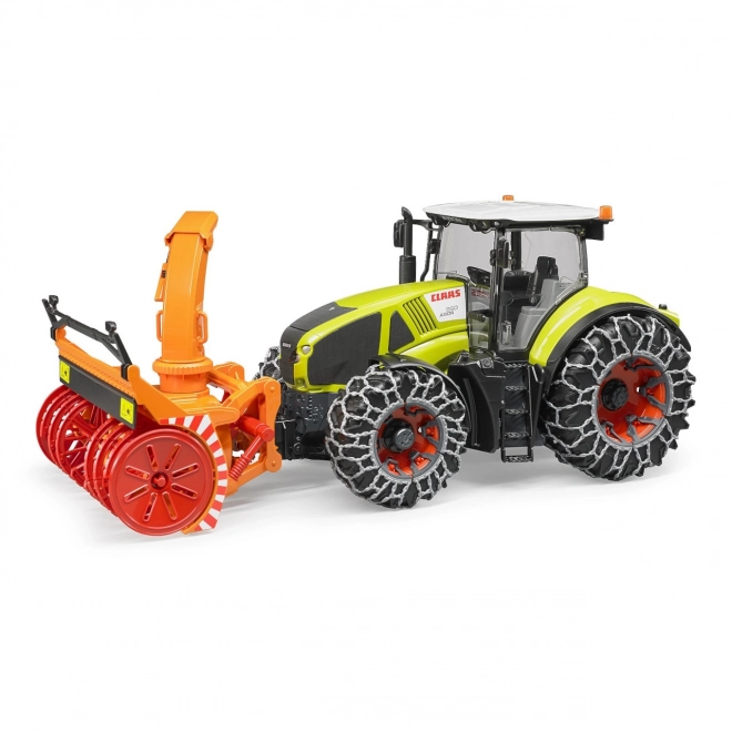 Bruder Traktor Class Axion 950 z odśnieżarką