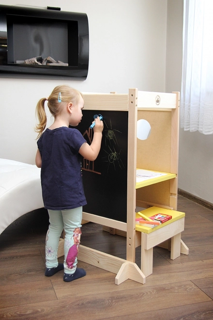 Wielounctionalne drewniane wie7c1 edukacyjna