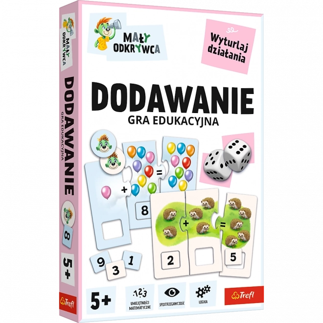 Gra - Dodawanie/Mały Odkrywca Trefl