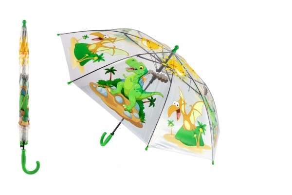 Ręczny parasol z dinozaurami