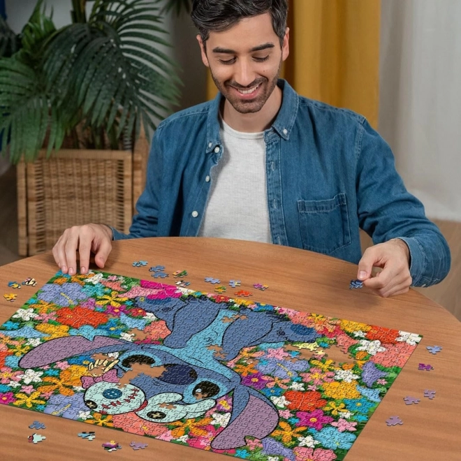 Puzzle 1000 elementów Stitch