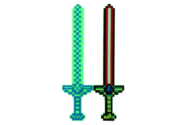 Retro pixelowy design