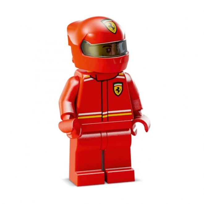 Minifigurka kierowcy wyścigowego