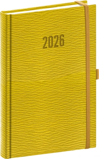 Dziennik Rivoli 2026 żółtozielony