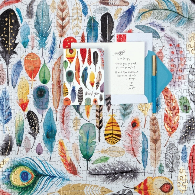 Puzzle Peříčka 500 elementów Galison