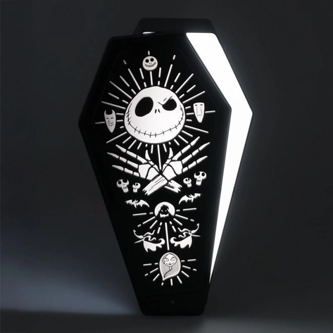 3D światło Nightmare Before Christmas w kształcie trumny