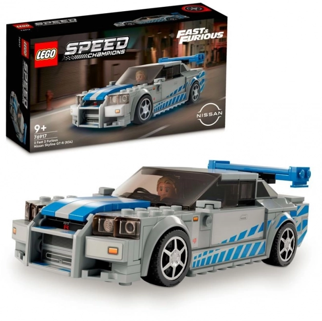 Kreatywny zestaw LEGO Speed Champions Nissan Skyline GT-R
