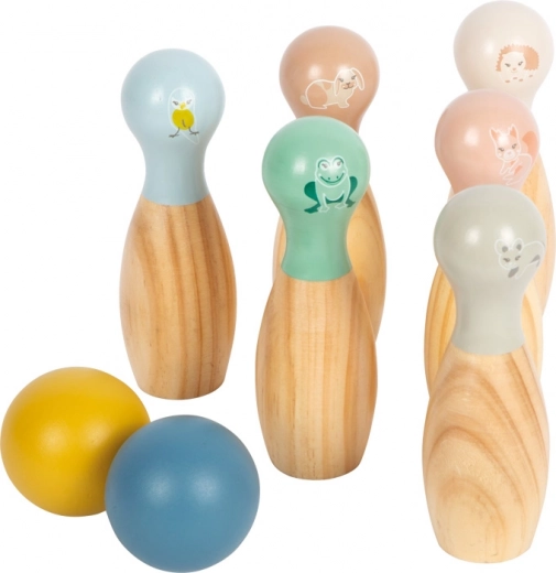 Small Foot drewniane kręgle Garden Buddies