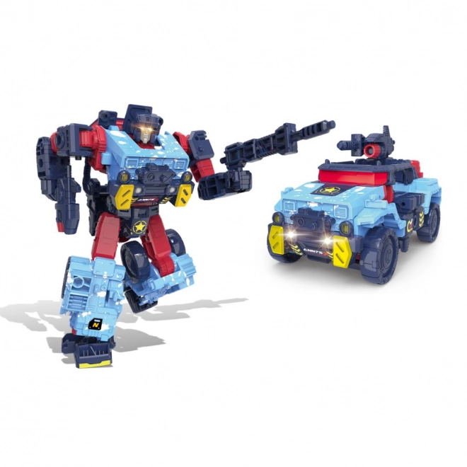 Autobot z mieczem 17 cm pojazd opancerzony