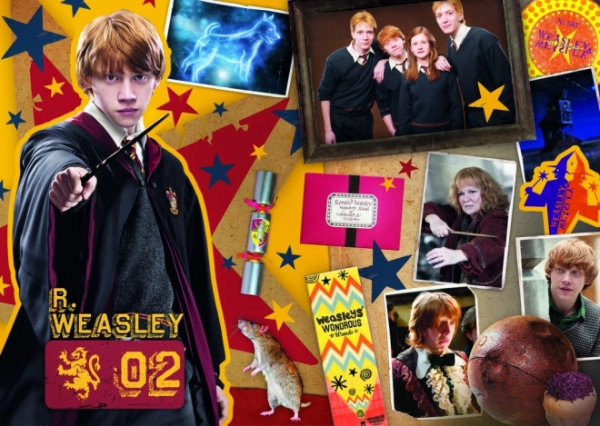 TREFL Puzzle Harry Potter: Ron, Hermiona i Harry 400 + 500 + 600 elementów