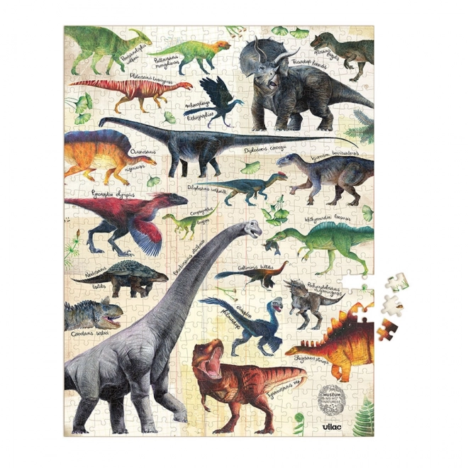 Puzzle dinozaury 500 elementów