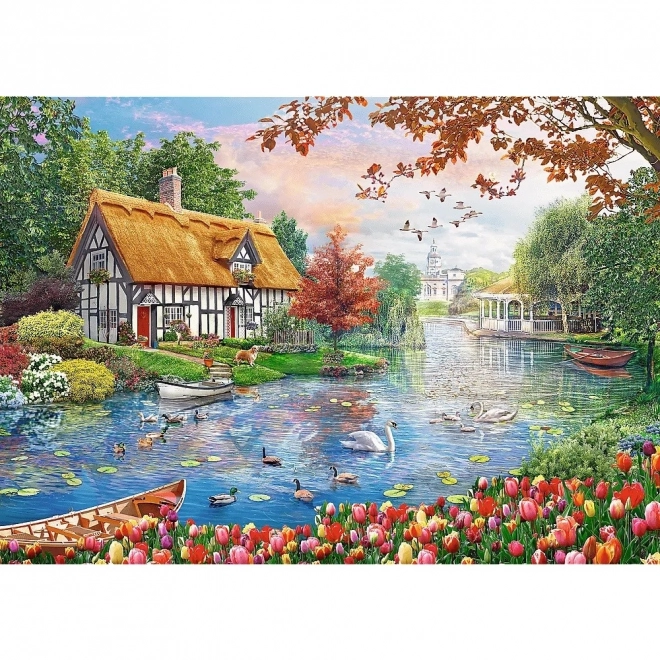 Puzzle 500 elementów Cichy Port