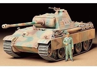 Tamiya niemiecki czołg średni Panther Ausf. G 1/35 wczesna wersja