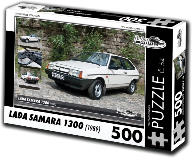 puzzle retro-auta lada samara 1300 (1989) 500 elementów