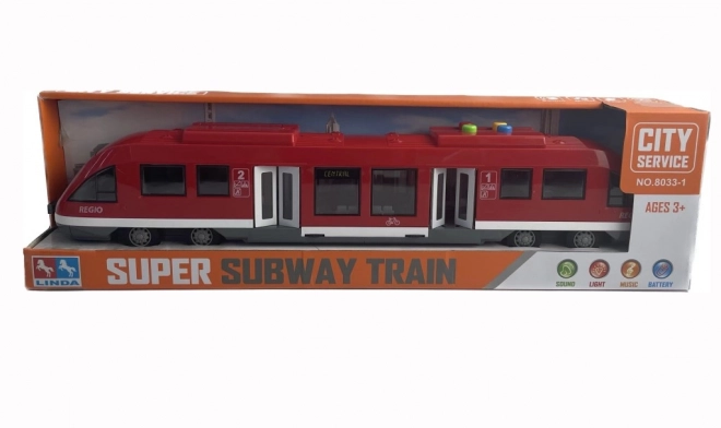 Interaktywne Metro z Efektami Świetlnymi