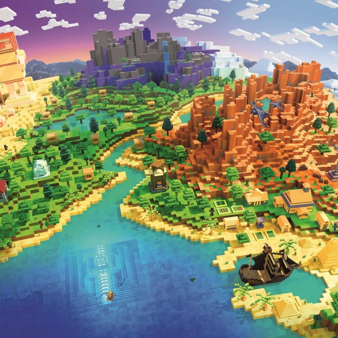 Puzzle Minecraft 500 elementów od Ravensburger
