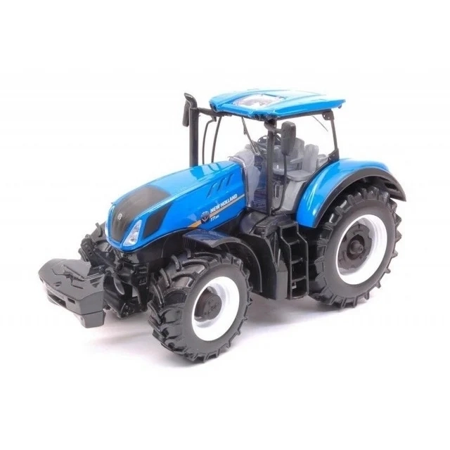 Farma Traktor New Holland z przyczepą dla koni